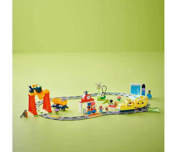 LEGO DUPLO 10428 Duży interaktywny pociąg osobowy - 1284207 - zdjęcie 5